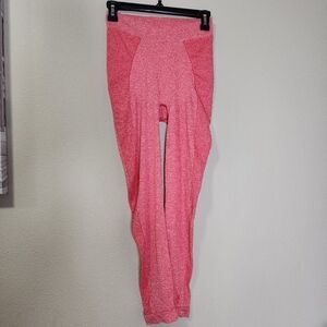 SPYDER pink leggings size L/XL